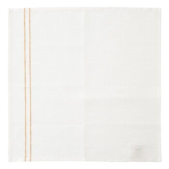 Audo Copenhagen Cressida linen napkin, 45 x 45 cm, ochre