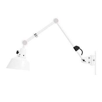 Midgard Modular 505 wall lamp, white - aluminium