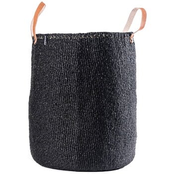 Mifuko Kiondo market basket, XL, black, product image