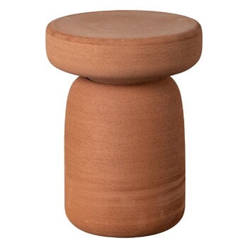 Side & end tables, Tototò side table, terracotta, Brown