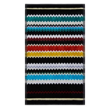 Asciugamani, Asciugamano Curt, 40 x 70 cm, 100 multicolore, Multicolore