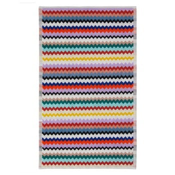 Asciugamani, Asciugamano Riverbero, 40 x 70 cm, 100 multicolore, Multicolore