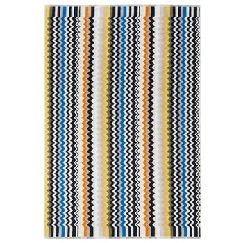 Teli da doccia, Telo da bagno Best, 100 x 150 cm, 160 nero multicolore, Nero