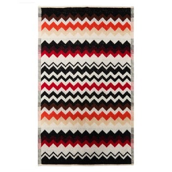 Asciugamani, Asciugamano Best, 40 x 70 cm, 156 rosso multicolore, Multicolore