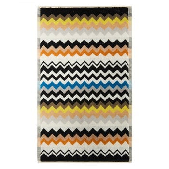 Asciugamani, Asciugamano Best, 40 x 70 cm, 160 nero multicolore, Nero