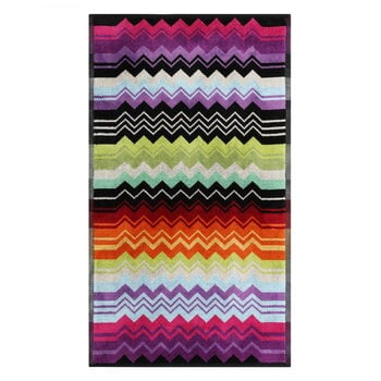 Asciugamani, Asciugamano Giacomo, 40 x 70 cm, T59 arancione multicolore, Multicolore
