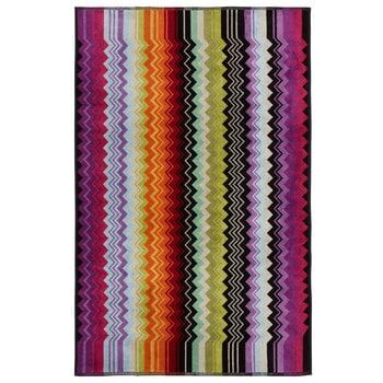 Teli da doccia, Asciugamano Giacomo, 70 x 115 cm, T59 arancione multicolore, Multicolore