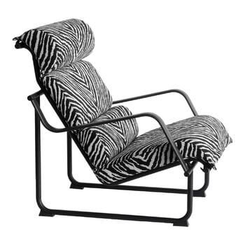 Yrjö Kukkapuro Remmi lounge chair, black - Artek Zebra