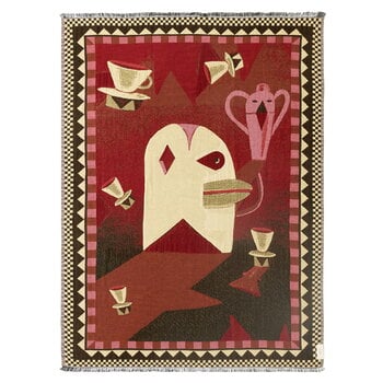 Blankets, Momento JH46 throw, 130 x 180 cm, red dawn, Beige