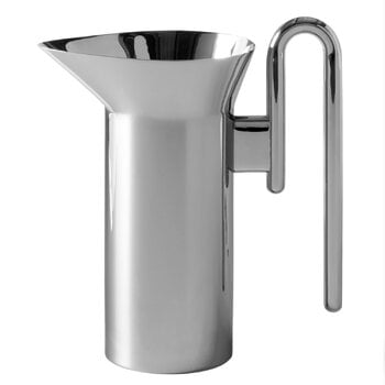 Brocche, Caraffa Momento JH38, 1 L, acciaio lucidato, Argento