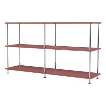 Bookcases, Montana Free 220000 shelf, 231 masala - chrome, Silver