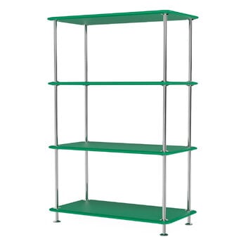 Bookcases, Montana Free 300000 shelf, 232 parsley - chrome, Silver