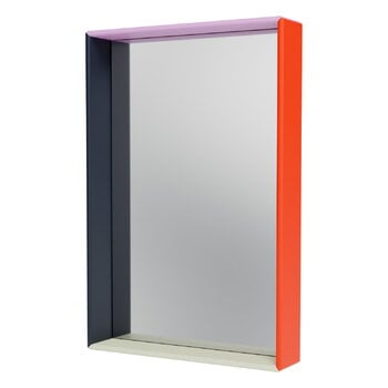 Bathroom mirrors, KIMPOP x Montana Shelfie mirror, 46,8 x 69,6 cm, multicolour, Multicolour