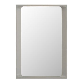 Muuto Arced Spiegel, 80 x 55 cm, Hellgrau