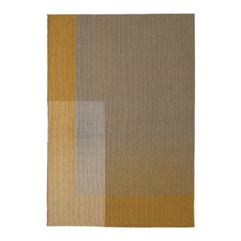 Wool rugs, Haze 1 rug, yellow - grey, Gray