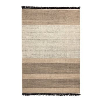 Nanimarquina Tres Stripes outdoor rug, 170 x 240 cm, black