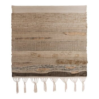 Wall hanging, Wellbeing tapestry, 120 x 130 cm, Brown