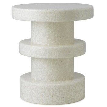 Stools, Bit stool, stack, white, White