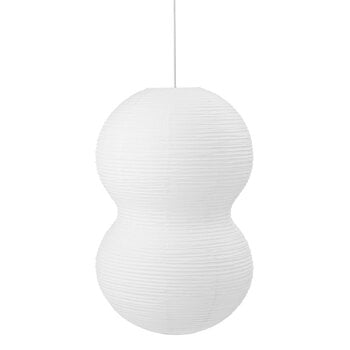 Normann Copenhagen Puff Twist lamp shade, white