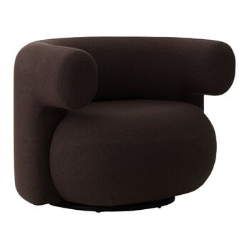 Normann Copenhagen Burra lounge chair, swivel with return, UDA06