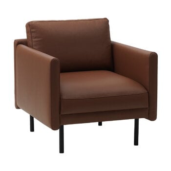 Normann Copenhagen Poltrona Rar, pelle cognac Omaha