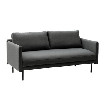 Sofas, Rar 2-Sitzer Sofa, Re-born dunkelgrau, Grau