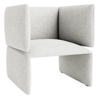 Normann Copenhagen Fold lounge chair, Hallingdal 110 light grey, product image