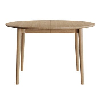 Northern Expand dining table, 120 cm, extendable, light oak
