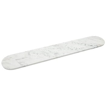 Northern Podium board, 90 cm, mixed white marble