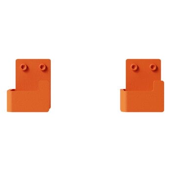 Wall hooks, Bath Hook, 2 pcs, orange, Orange