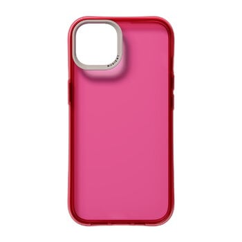 Nudient Form Case für iPhone, Rosa, transparent