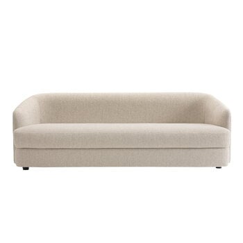 New Works Covent sofa 3 - seater, deep, white