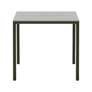 New Works Table May, 85 x 85 cm, vert foncé