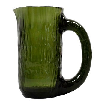 Jugs & pitchers, Vannfall water jug, bottle green, Green