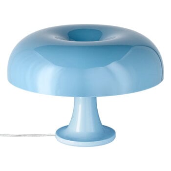 Artemide Nessino table lamp, dove blue, special edition, product image