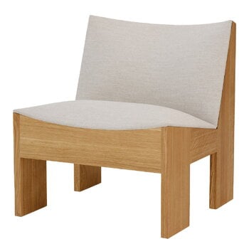 New Works Tenon lounge chair, oak - Ruskin 010, product image