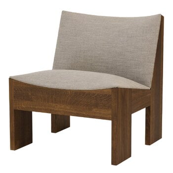 Armchairs & lounge chairs, Tenon lounge chair, fumed oak - Ruskin 033, Brown