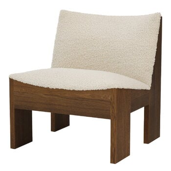 New Works Tenon lounge chair, fumed oak - Drake 002, product image