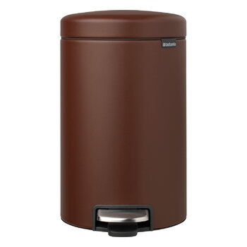 Brabantia Poubelle à pédale newIcon, mineral cosy brown