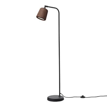 Floor lamps, Material floor lamp, smoked oak, Natural