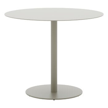 New Works May Bistro pöytä, 90 cm, vaaleanharmaa, tuotekuva