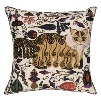 Klaus Haapaniemi & Co. Housse de coussin Les Chats Norma, en lin