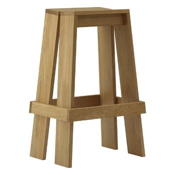 Normann Copenhagen Tabouret de bar Let, 75 cm, chêne