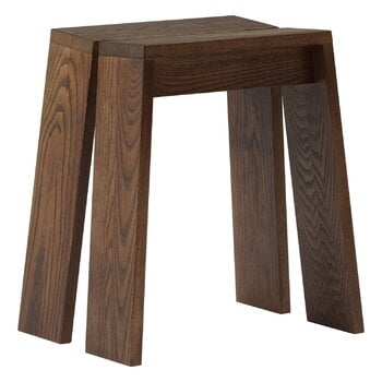 Stools, Let stool, brown stained ash, Brown