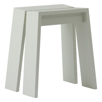 Stools, Let stool, light grey, Gray