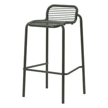 Normann Copenhagen Vig barstol, 75 cm, mörkgrön