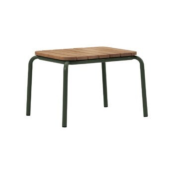 Normann Copenhagen Tavolino Vig, 55 x 45 cm, legno di robinia-verde scuro