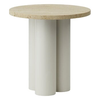Normann Copenhagen Dit table, sand - light travertine