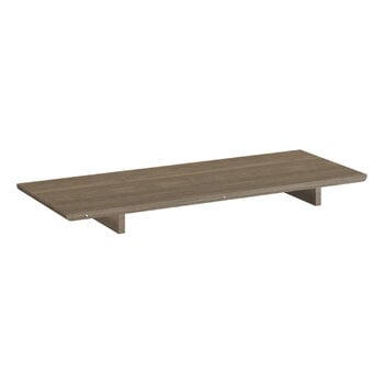 Dining tables, Expand table extension, 120 x 50 cm, smoked oak, Brown