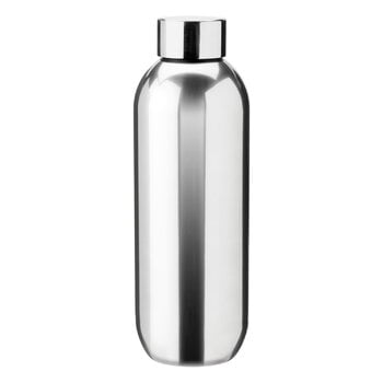 Stelton Keep Cool water bottle, 0,6 L, steel